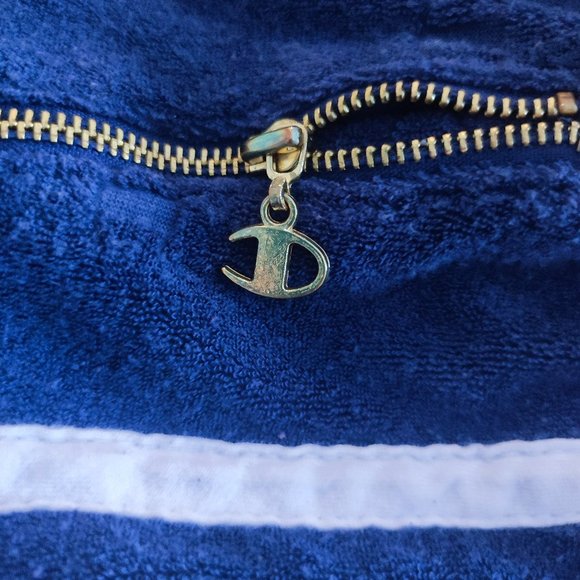 Champion jogger blue with white & red striped women's size L - Picture 9 of 9